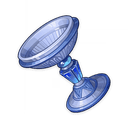 Silver Goblet of the Pristine Sea