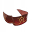 Trimmed Red Silk