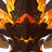 Lava Dragon Statue