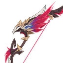 Astral Vulture's Crimson Plumage