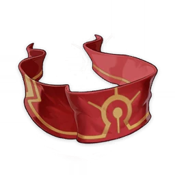 Rich Red Brocade