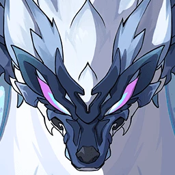 Radiant Glacial Wolf